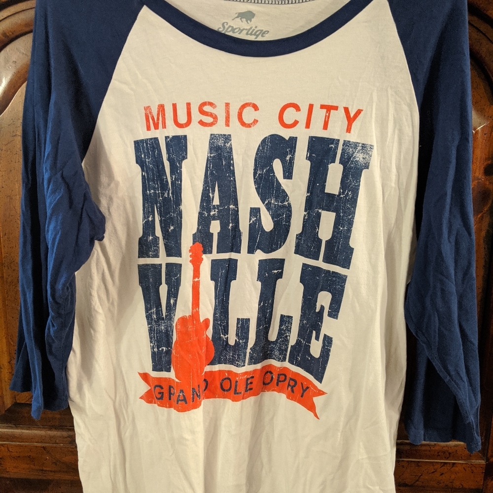Nashville raglan t-shirt